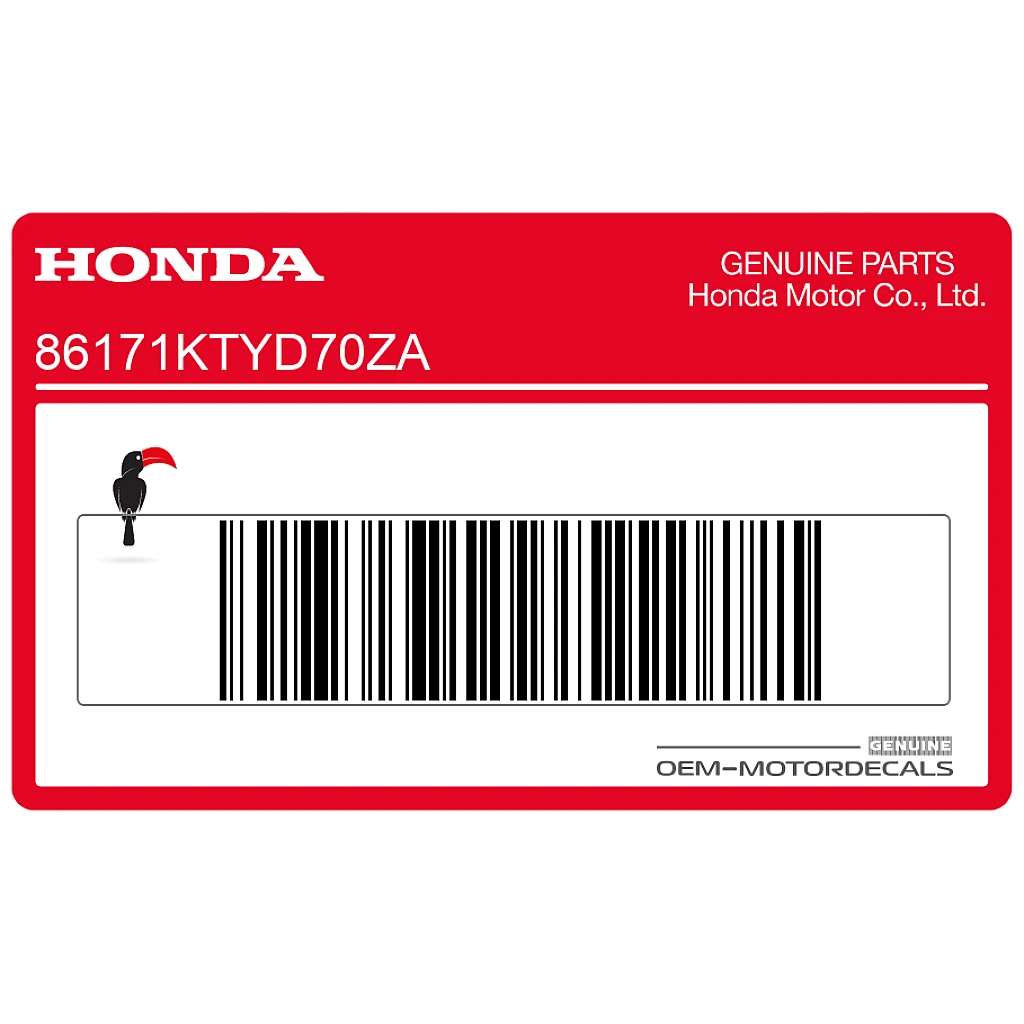 Honda-86171KTYD70ZA Honda-86171KTYD70ZA