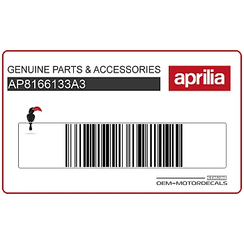 Naklejka na dolną owiewkę, pług, prawa strona