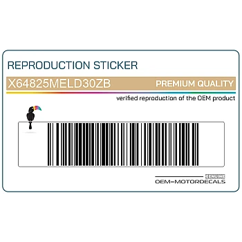 Pegatina para quilla, lado izquierdo