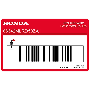 Pegatina para panel lateral, lado izquierdo