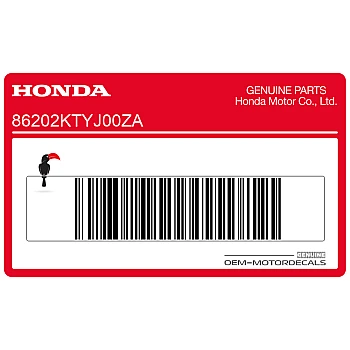 Naklejka na zbiornik, lewa strona