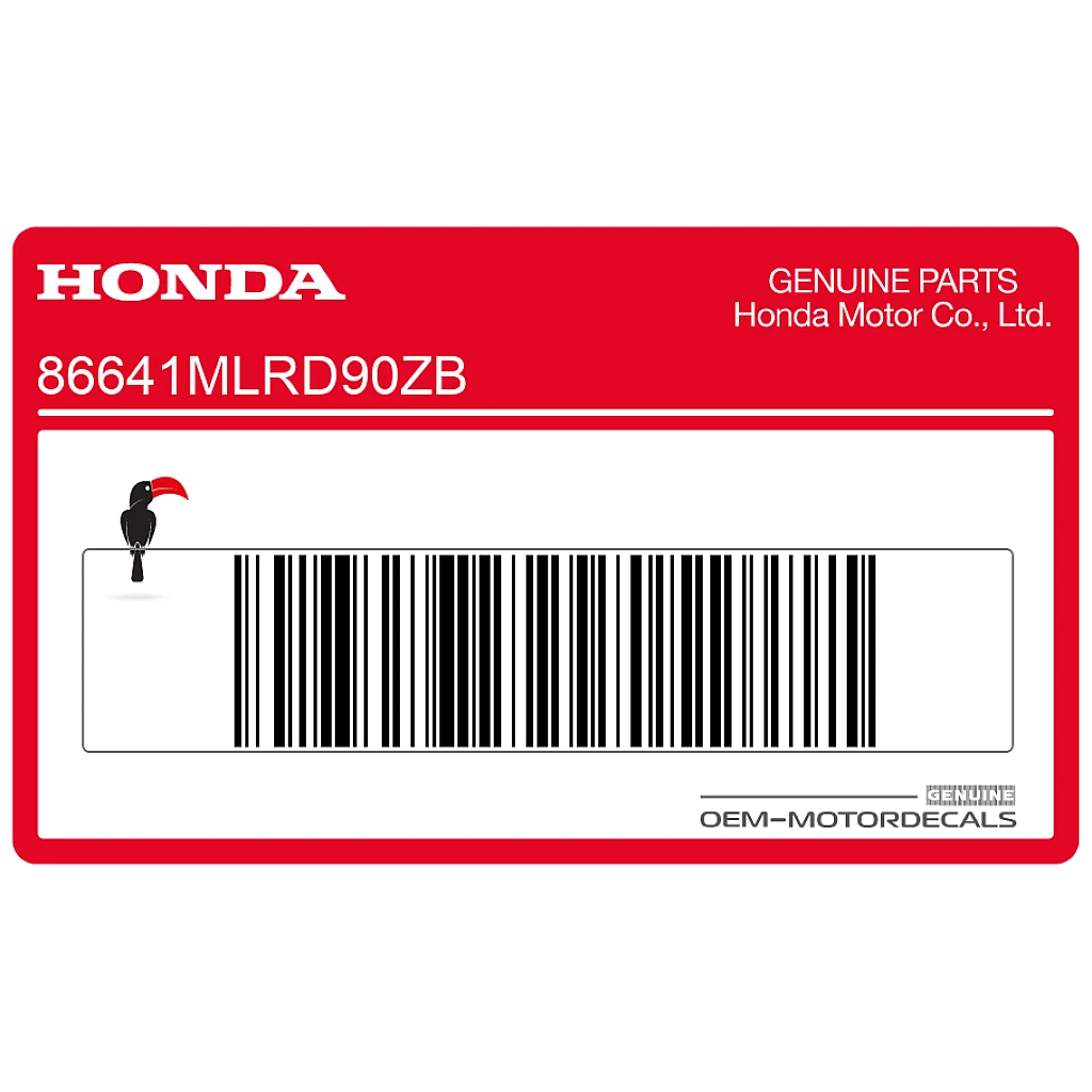 Honda-86641MLRD90ZB
