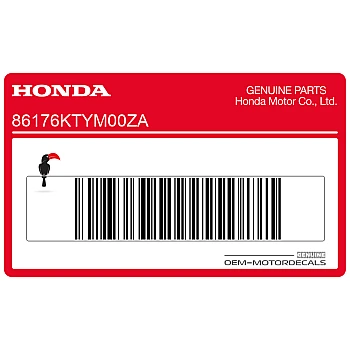 Naklejka na zbiornik, lewa strona