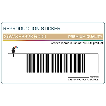 Seitenverkleidung Aufkleber