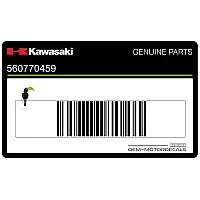 KAWASAKI Side cowling decal, left side 56077-0459