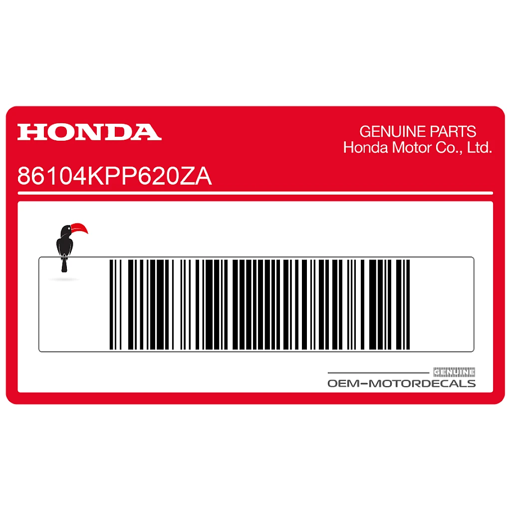 Honda-86104KPP620ZA Honda-86104KPP620ZA