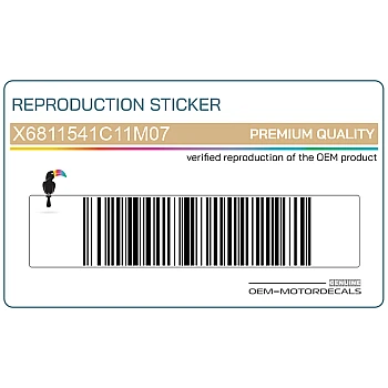 Autocollant de réservoir