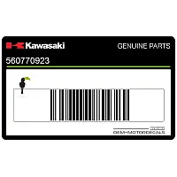 KAWASAKI Autocollant de garde-boue avant, côté droit 56077-0923