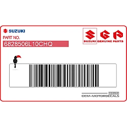 Pegatina cubierta tanque, lado izquierdo