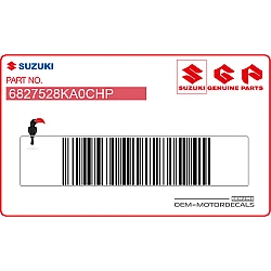 Adesivo carena anteriore superiore, lato destro