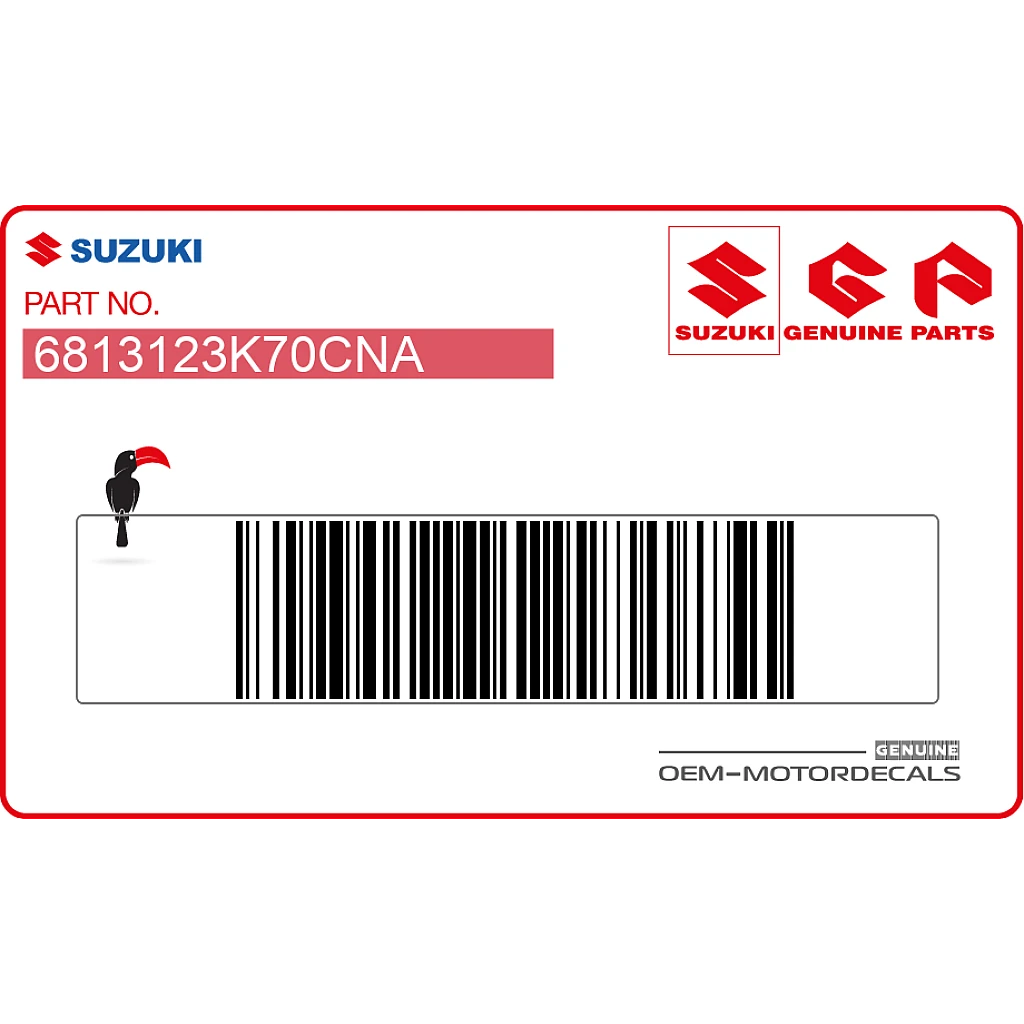 Suzuki-6813123K70CNA Suzuki-6813123K70CNA