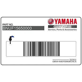 Pegatina para guardabarros delantero