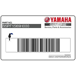 Pegatina para guardabarros delantero
