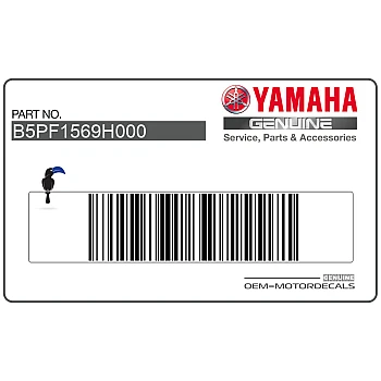 Pegatina para guardabarros delantero