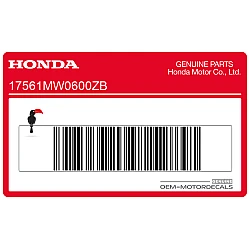 Fuel tank CBR900RR mark, left side