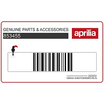 Autocollant carénage arrière queue, côté droit