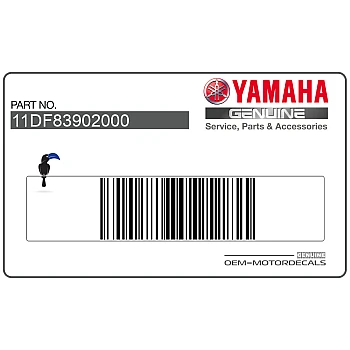 Adesivi carena anteriore superiore, set