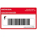 Adhesivo lateral derecho CBR900RR Fireblade