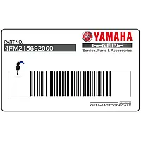 YAMAHA Front fender decal 4FM-21569-20-00