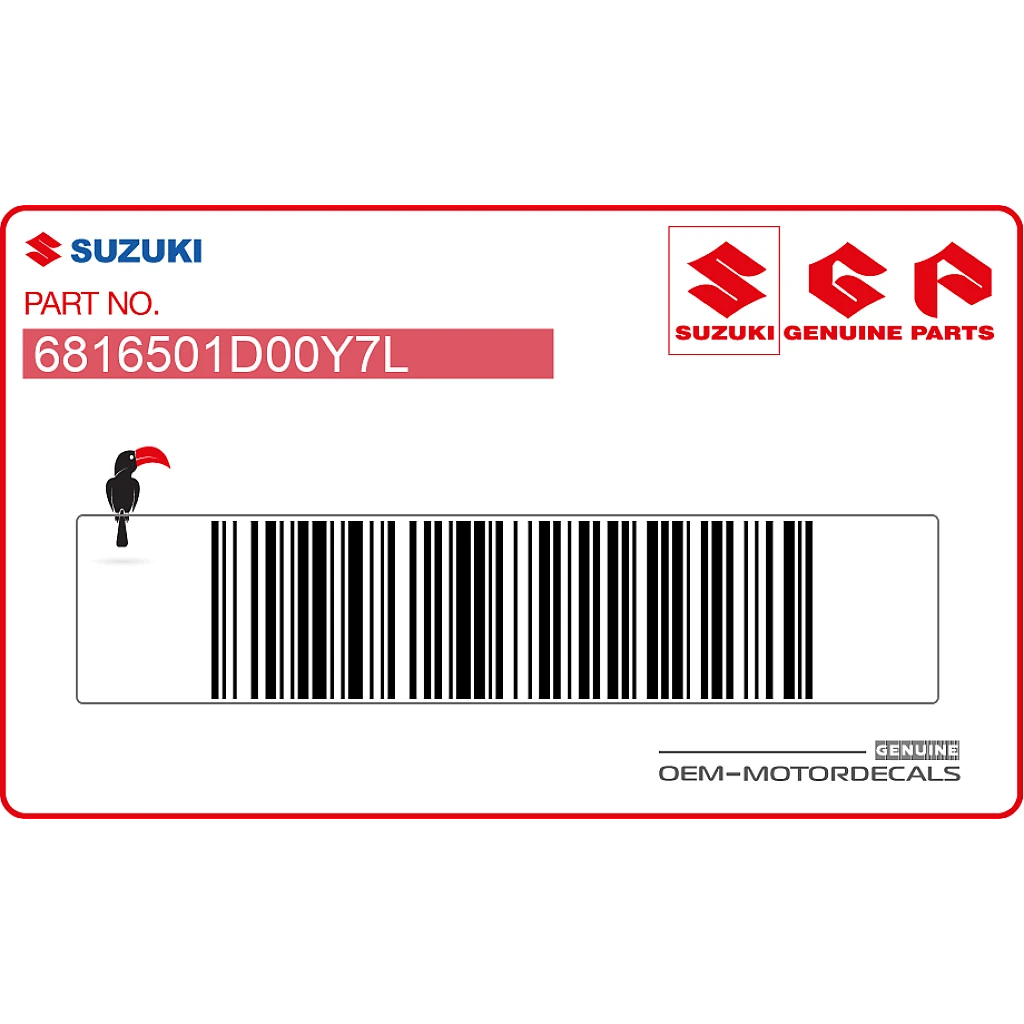 Suzuki-6816501D00Y7L