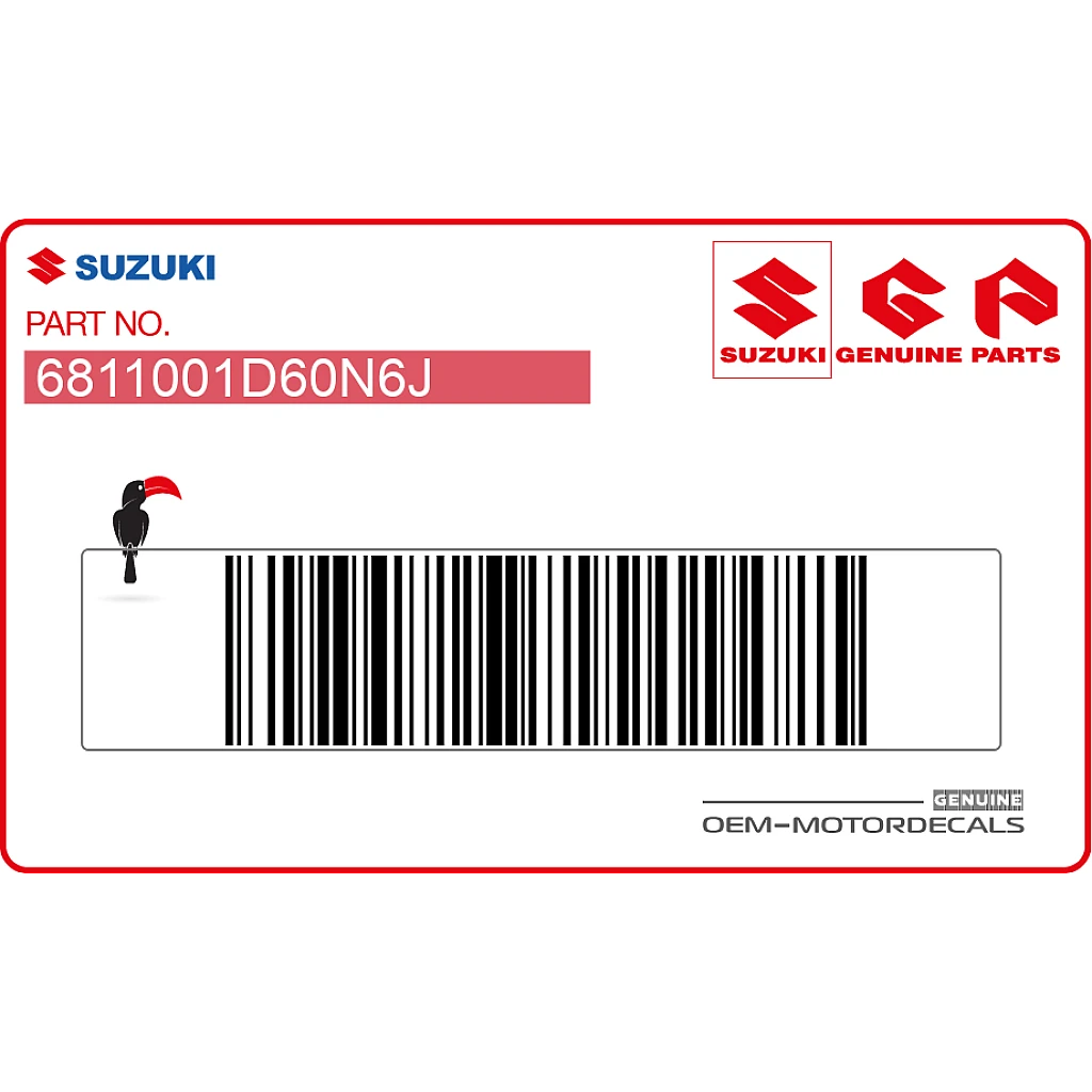 Suzuki-6811001D60N6J Suzuki-6811001D60N6J