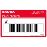 HONDA Adesivo pannello laterale, lato sinistro 83642-KBS-F20ZB