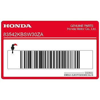 Naklejka na osłonę boczną, prawa strona