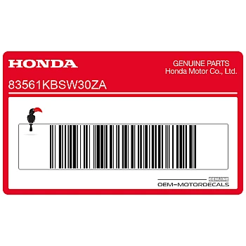 Naklejka na osłonę boczną, prawa strona