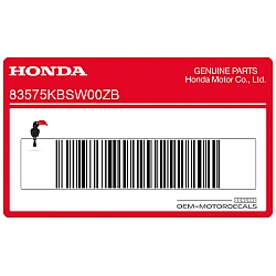 Pegatina para panel lateral, lado derecho