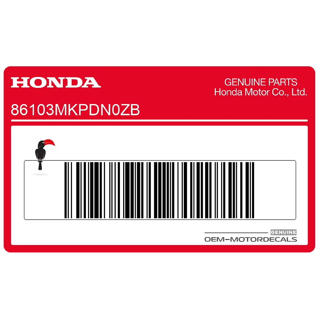 Honda-86103MKPDN0ZB