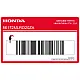 Honda-86172MLRD20ZA
