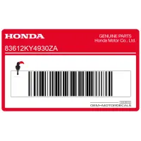 HONDA Naklejka na zbiornik, lewa strona 83612-KY4-930ZA