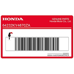 Adesivo pannello laterale, lato destro