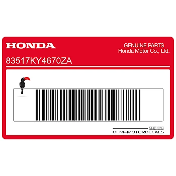 Adesivo serbatoio, lato destro