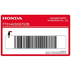 Heckverkleidung Aufkleber