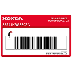 Autocollant de panneau latéral, côté droit