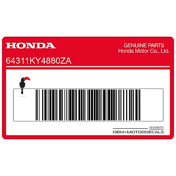 Seitenverkleidung Aufkleber