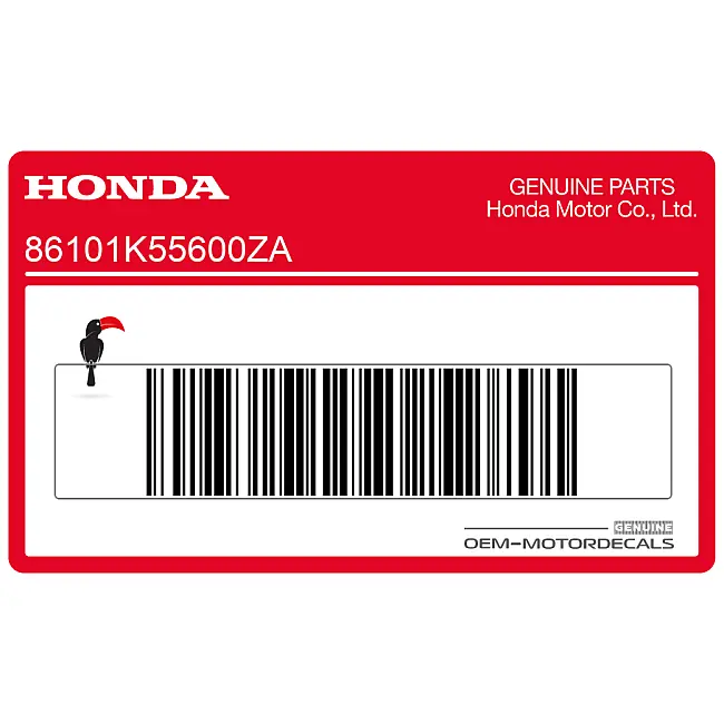 Honda-86101K55600ZA