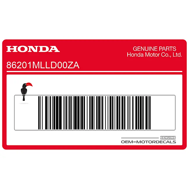 Honda-86201MLLD00ZA