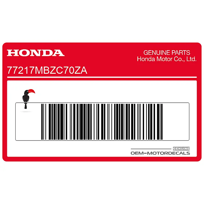 Honda-77217MBZC70ZA