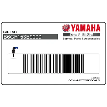 Naklejka na przedni błotnik