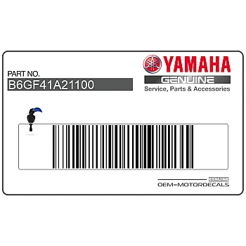 Kontpaneel sticker, linkerkant