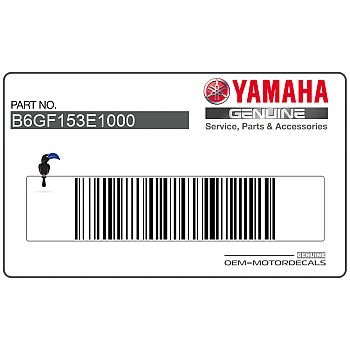 Voorspatbord sticker