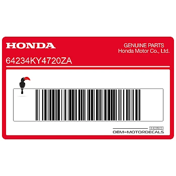 Adesivo pannello laterale