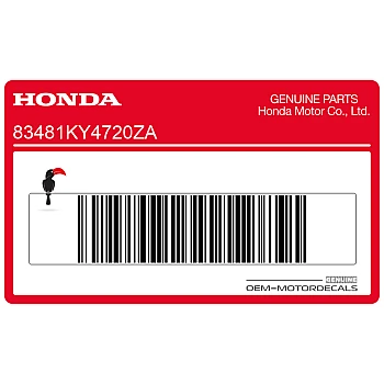 Autocollant de réservoir