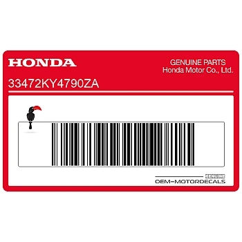 Adesivo pannello laterale, lato destro