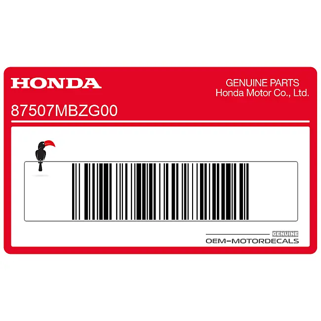 Honda-87507MBZG00