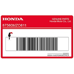 Caution label