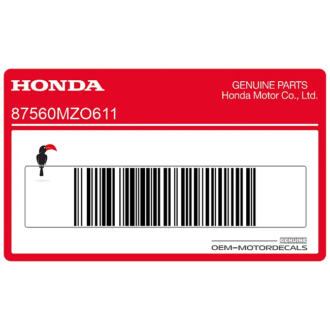 Honda-87560MZO611
