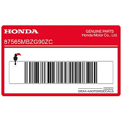 Caution label
